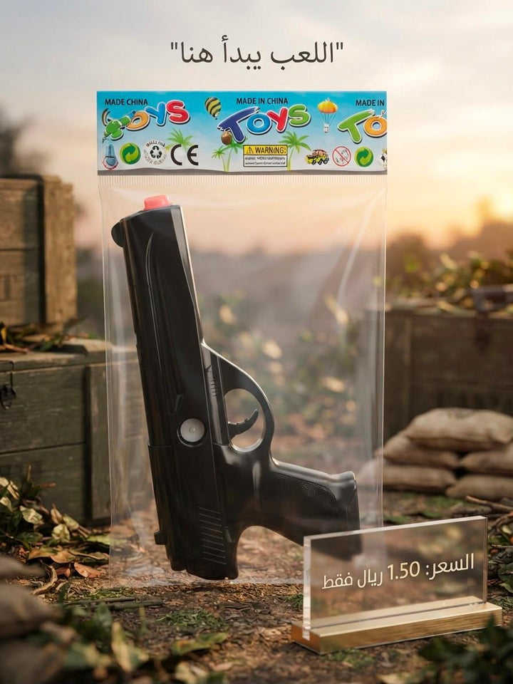 Tactical Stealth Handgun Toy Blaster