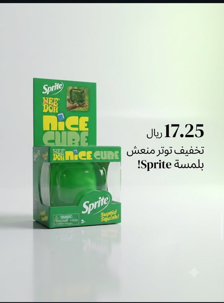 Official NeeDoh Sprite Nice Cube