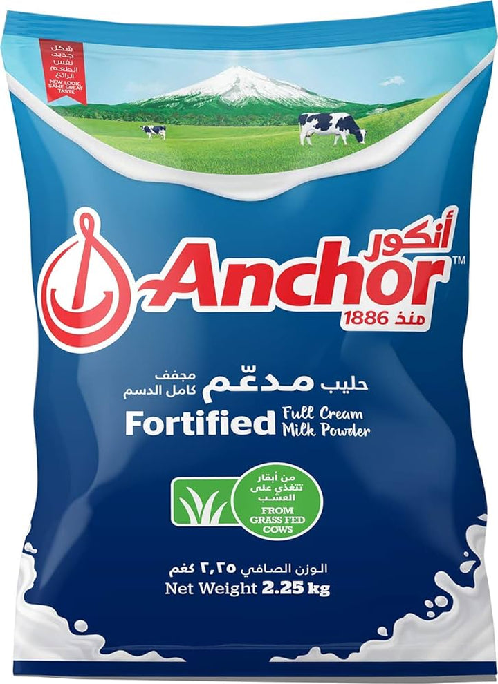 Anchor Fortified Full Cream Milk Powder 2.25kg