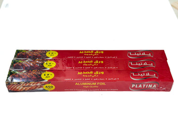 Platina Aluminum Foil High Quality 450mm Riyal and More