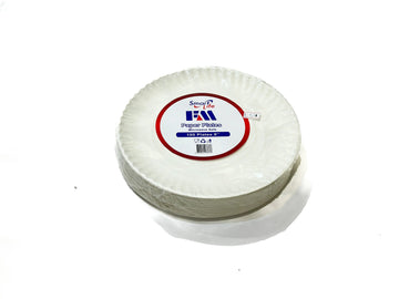 Paper Plates Microwave Safe 100 Plates 9 Inch Riyal and More