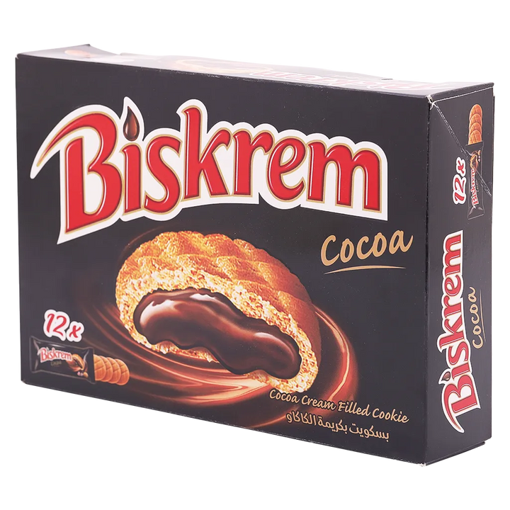 Biskrem Cocoa 12 Pcs