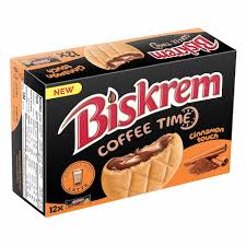 Biskrem Coffee Time Biscuit 12 Pcs