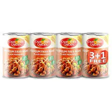 California Garden Premium Fava Beans Plain Medammes 3+1 Free Riyal and more