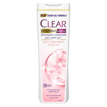 Clear Anti Dandruff 2 in 1 Shampoo + Conditioner 400ml Riyal and More