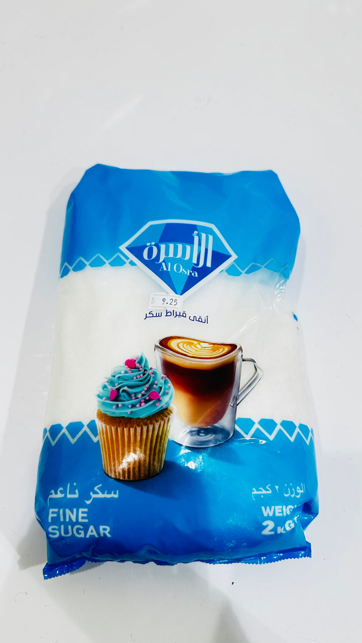 AL-Osra Fine Sugar 2KG