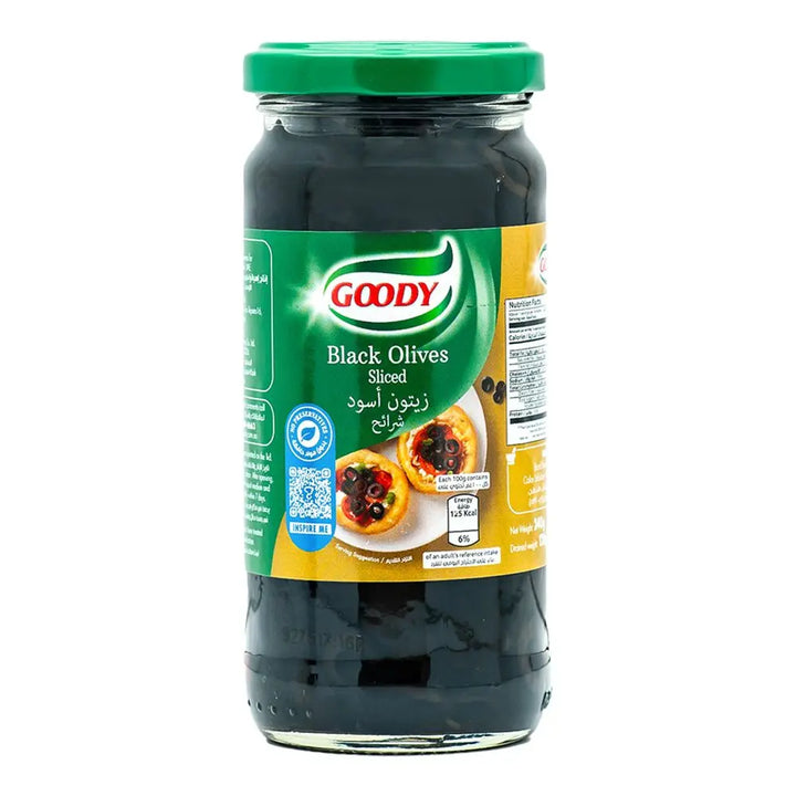 Goody Black Olives Slices 240g