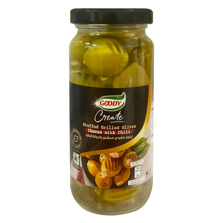 Goody Grilled Olives With Chili 230g