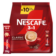 Nescafe 3 in 1 Classic Coffee 40x20g