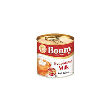 Bonny Evaporated Milk Full Cream 2 Pcs 159ml