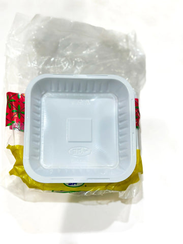 Square Disposable Plates 50 PCS Size 1 Riyal and More