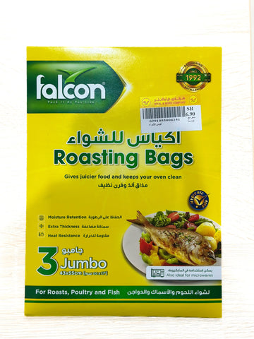 Falcon Roasting Bags 8 Medium 25x38cm Riyal and More
