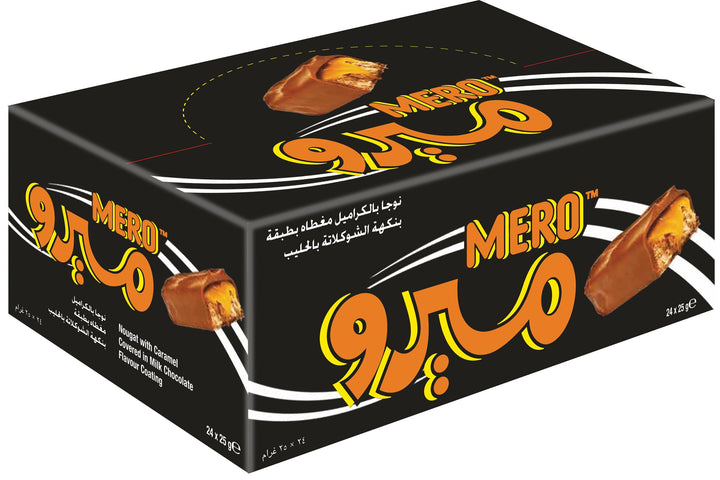 Mero Nougat With Caramel, 24 X 16G