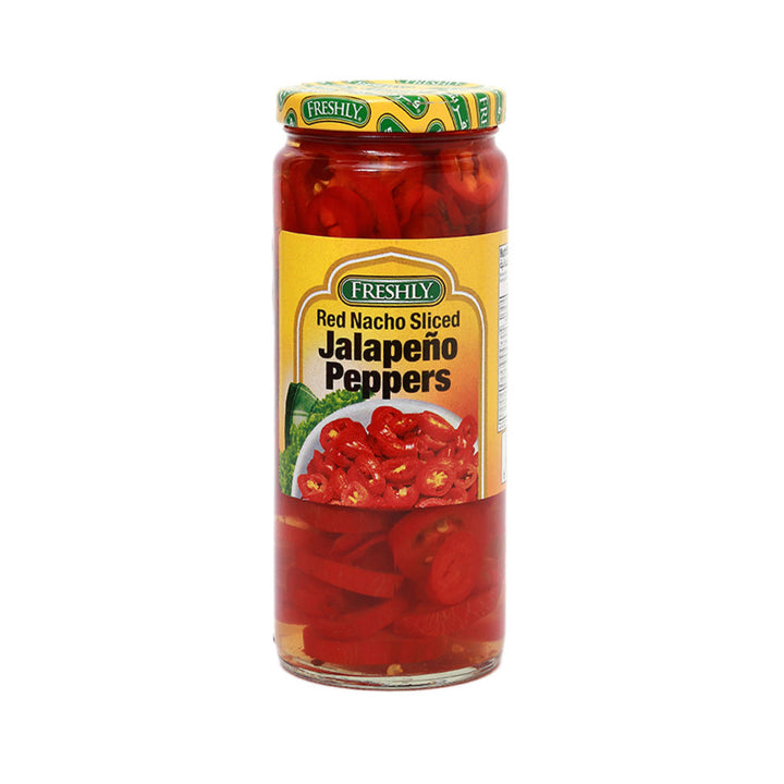 Orient Garden Red Nacho Sliced Jalapeno Peppers 510g