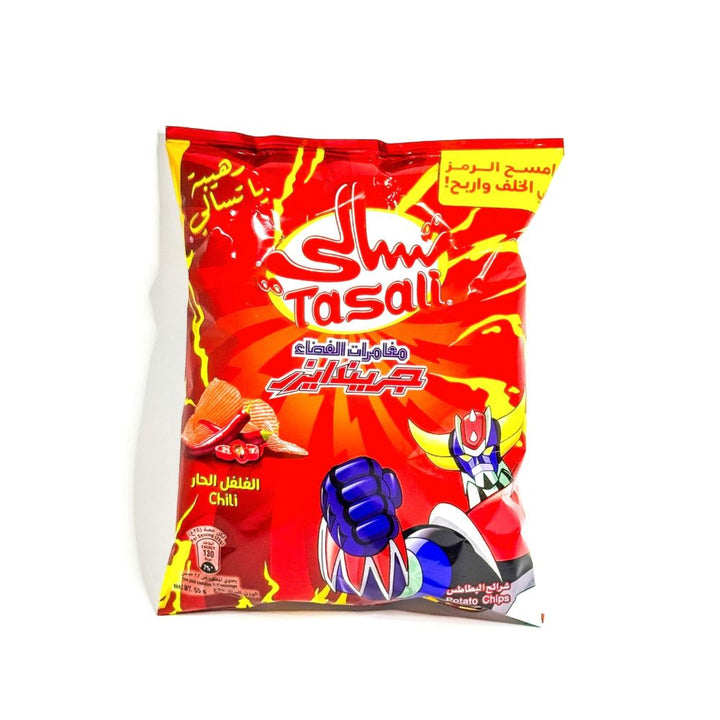 Tasali Potato Chips Chilli Flavour 55G 2pcs