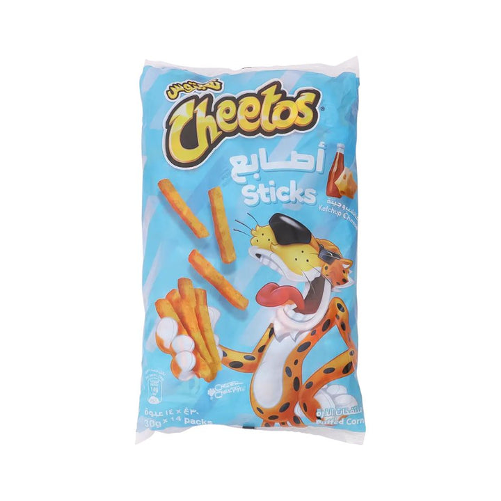 Cheetos Sticks Ketchup Cheese 30Gx14