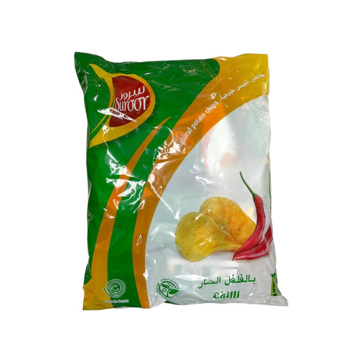 Suroor Potato Chips 24x14g