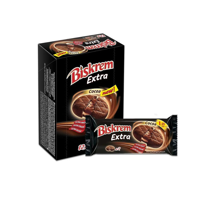 Biskream Extra Cocoa New 12 Pcs