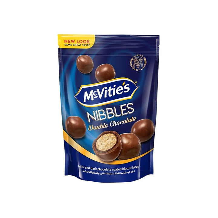 Mc Vites Nibbles Double Chocolate 110G