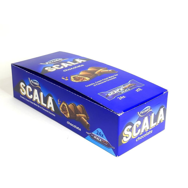 Scala Chocolate Crunchy Cream Filled Wafer Bar 24 pcs