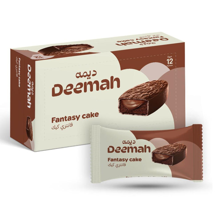 Deemah Fantasy Cake with Chocolate 12 PCS