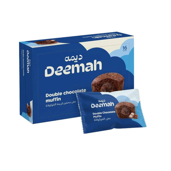 Deemah Double Chocolate Muffin 16 PCS