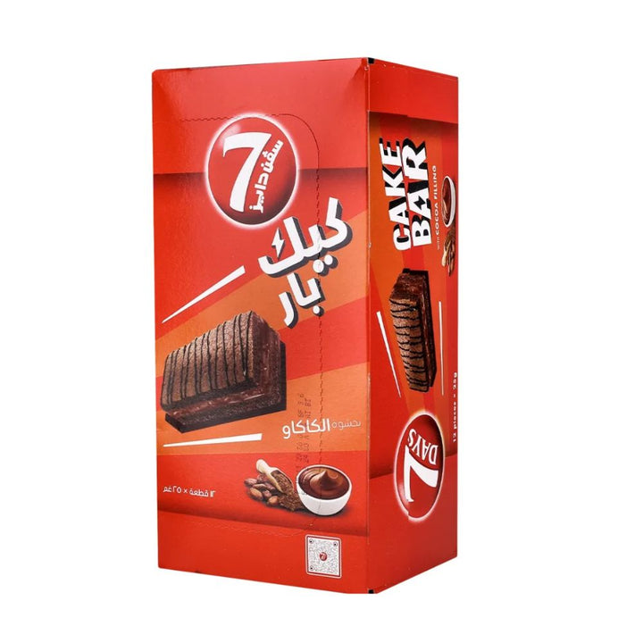 7 Days Cake Bar 12X25G