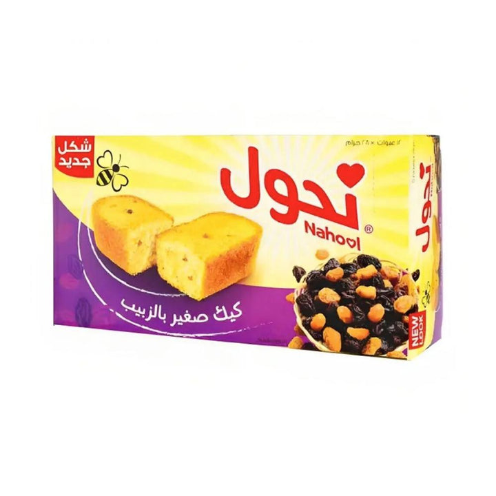 Nahool Raisin Mini Cake 12x28G