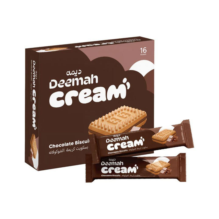 Deemah Cream Biscuits 16 PCS