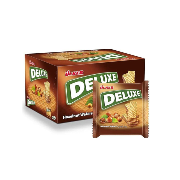 Ulker Deluxe Wafers Hazelnut 12 PCS