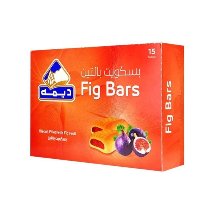 Deemah Fig Bars with Fig Fruit Filling 15 PCS