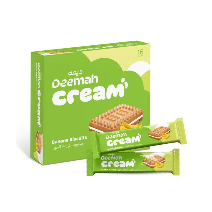 Deemah Cream Biscuits 16 PCS