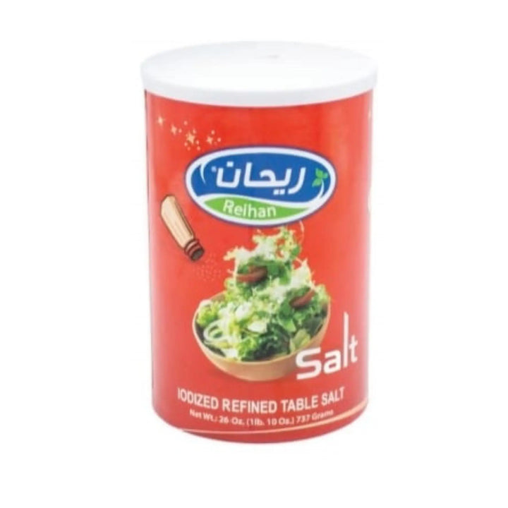 Rehan Iodized Refined Table Salt 737g