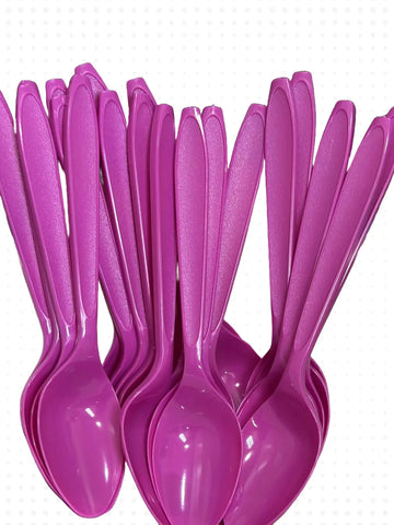 Plastic Spoons 50 Pcs Pack Riyal and More