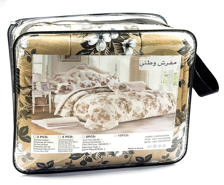 Bed Sheet Set 6 Pcs