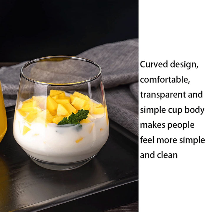Simple Elegance Glass Tumbler 3 PCS