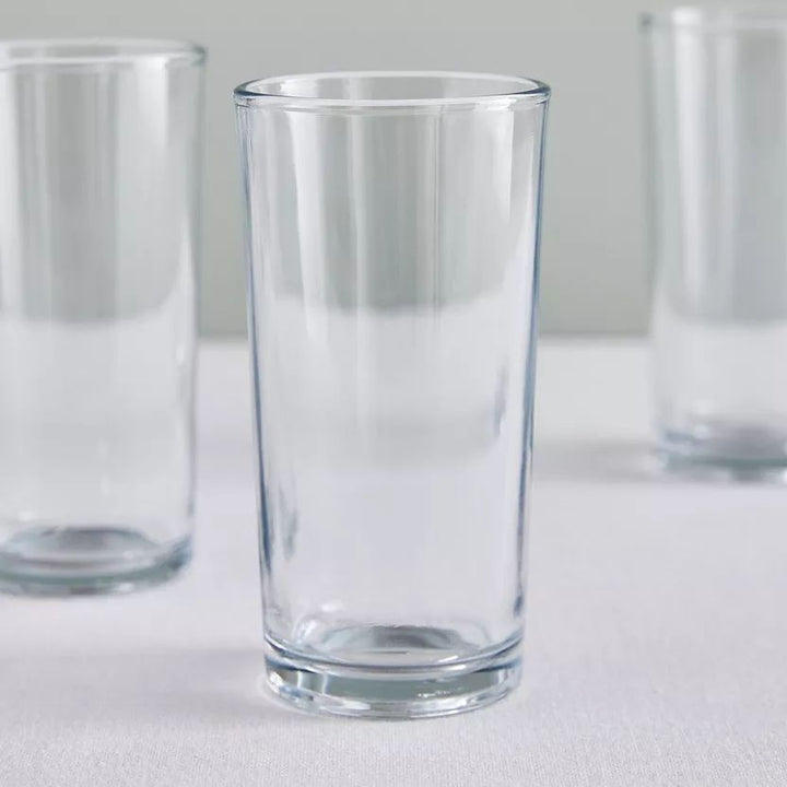 Classic Clear Drinking Glass Set Of 6 Pcs