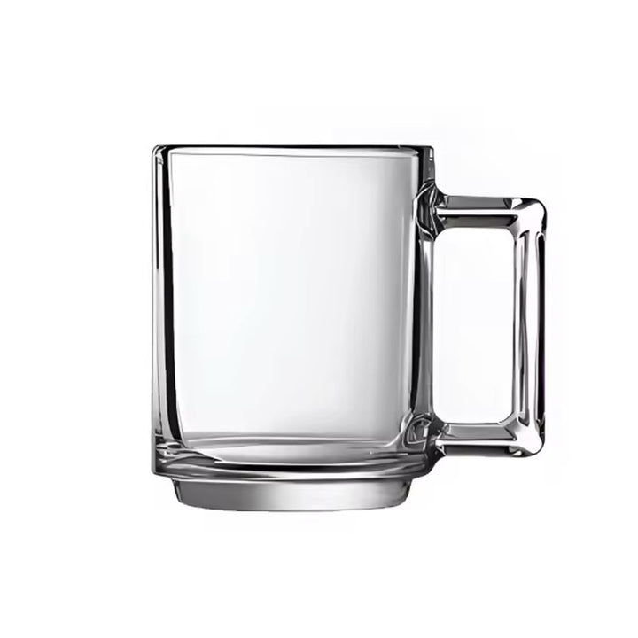 Riyal and More Clear Glass Mug