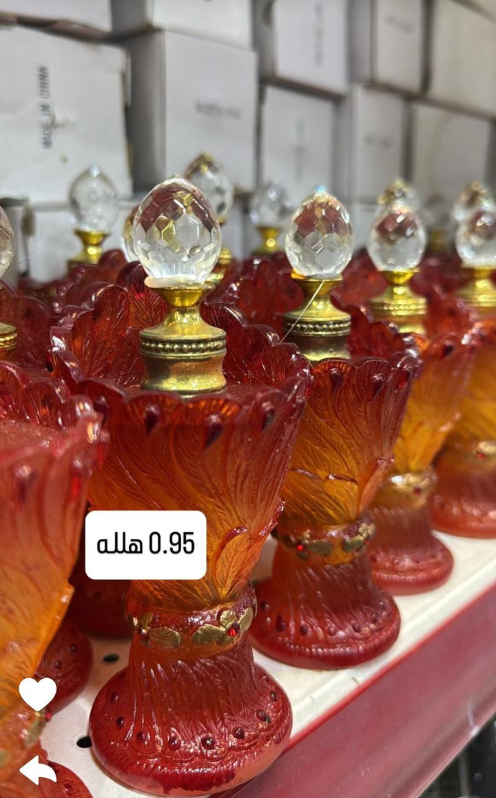 Elegant Glass Perfume Bottle