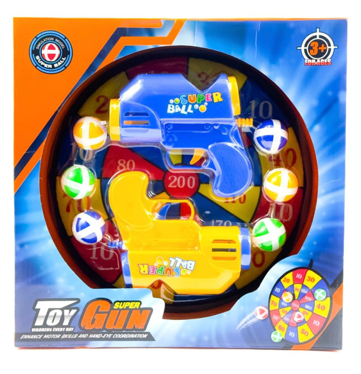 Super Ball Toy Gun Target Game
