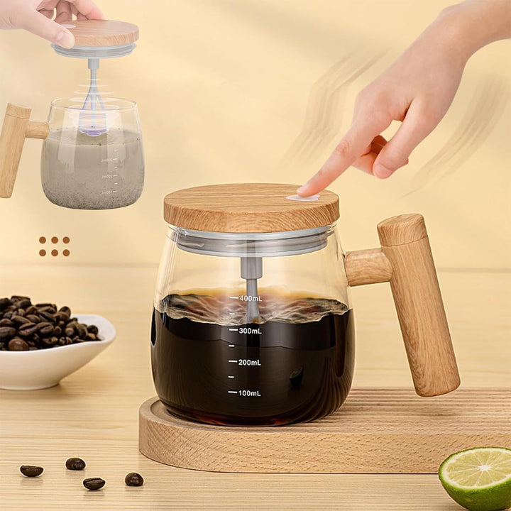 Automatic Self-Stirring Coffee Mug
