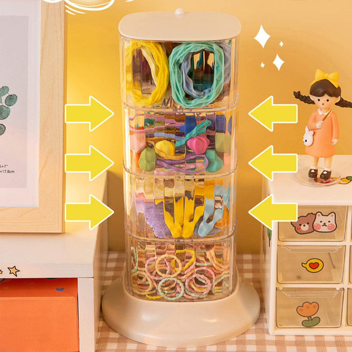 Multi-Tier Hair Accessory Organizer