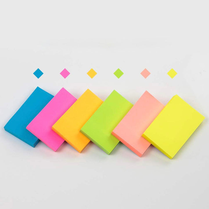 Colorful Sticky Notes 6-Pack
