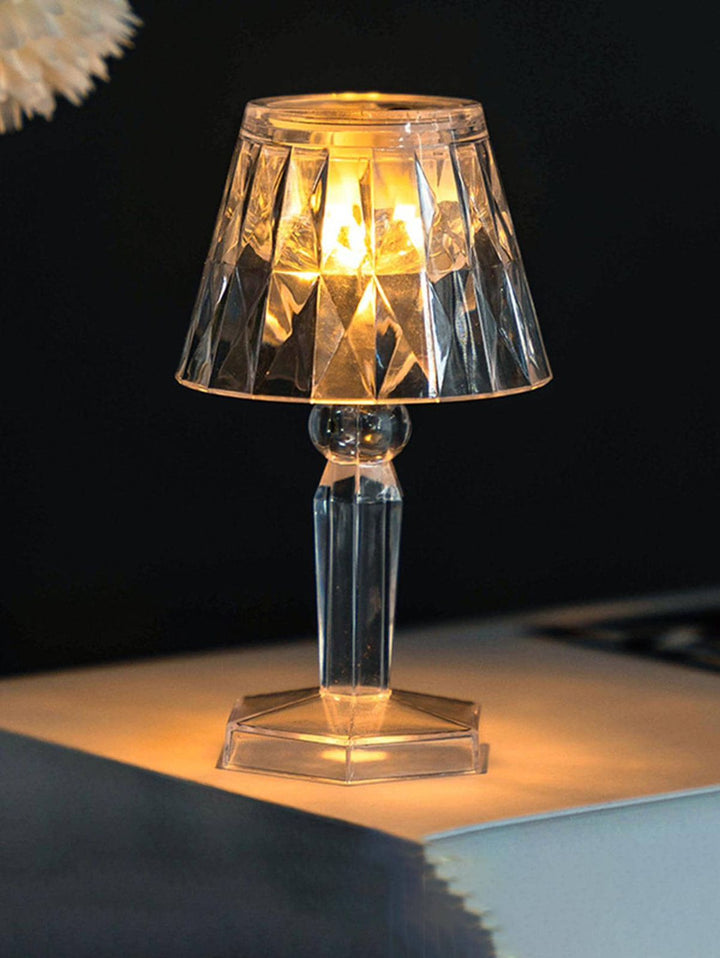 Elegant Clear Acrylic Table Lamp