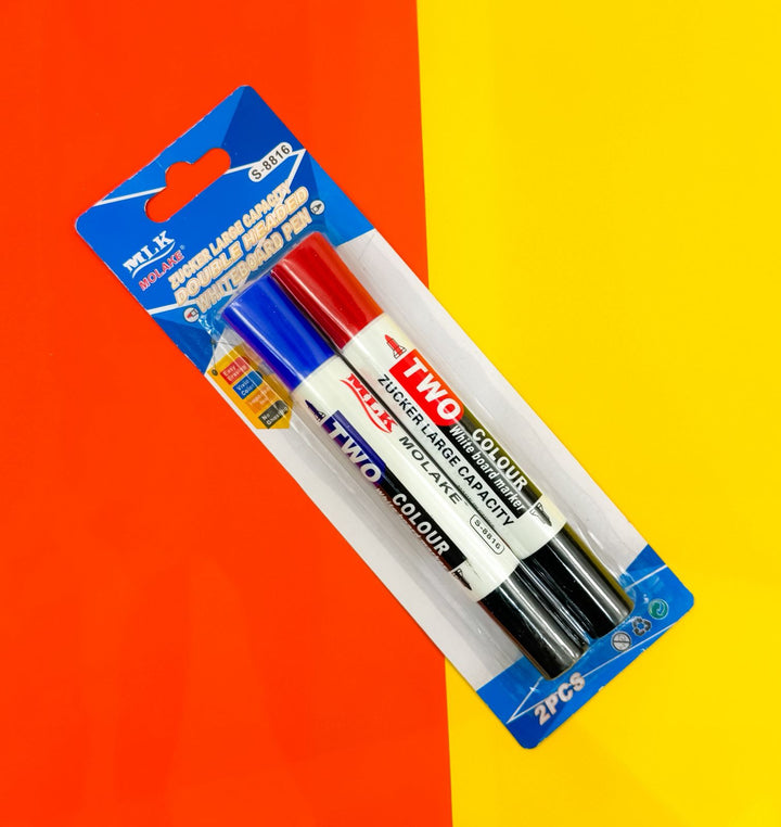 Riyal and More Molake Double-Ended Whiteboard Markers (2-Pack)