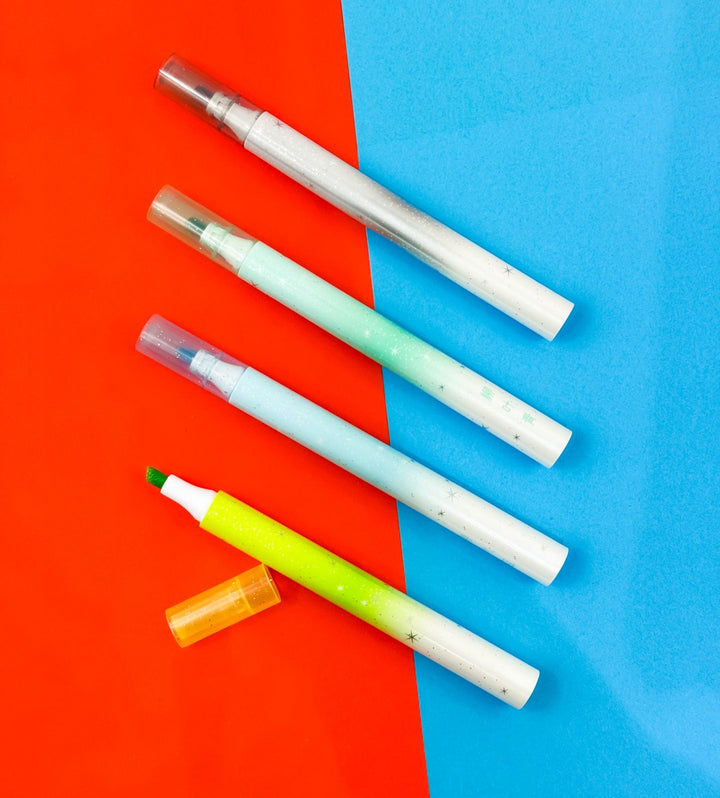 "Dream Highlight" Pastel Gel Highlighters (Set of
