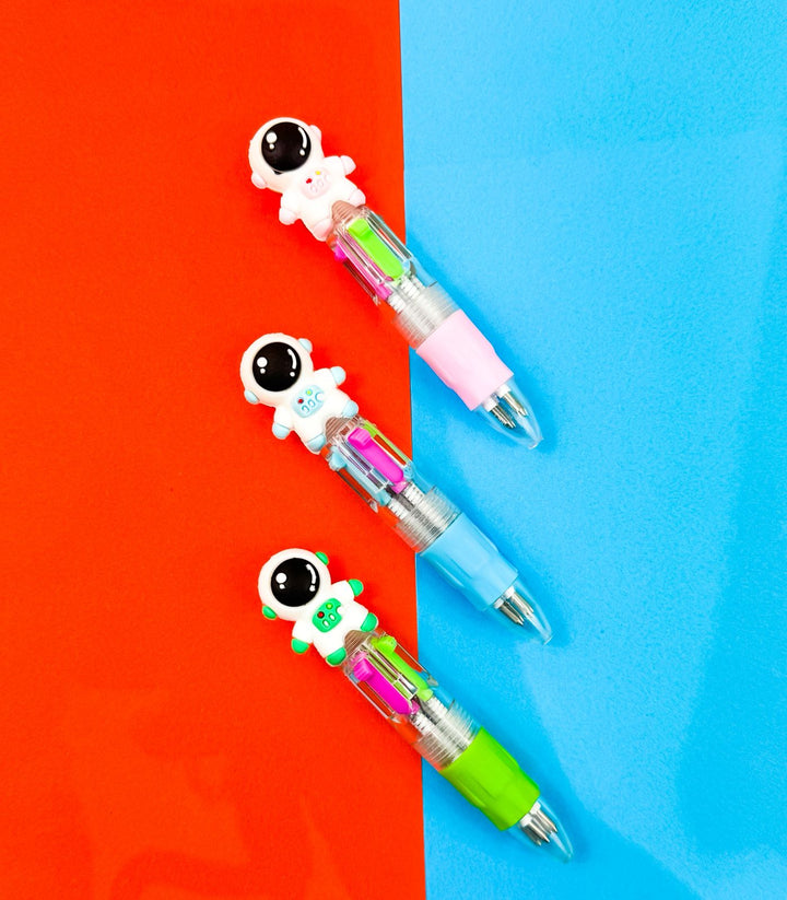 Riyal and More Astronaut Click Erasers (Set of 3)