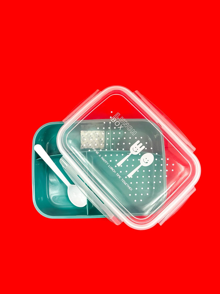 Riyal and More Durable Lunch Box with Spoon