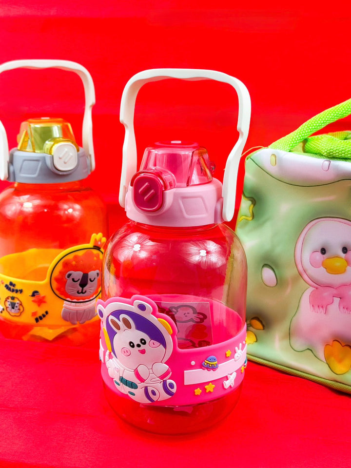 Kids' Animal Character Water Bottle