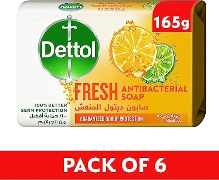 Dettol Soap 6x165g